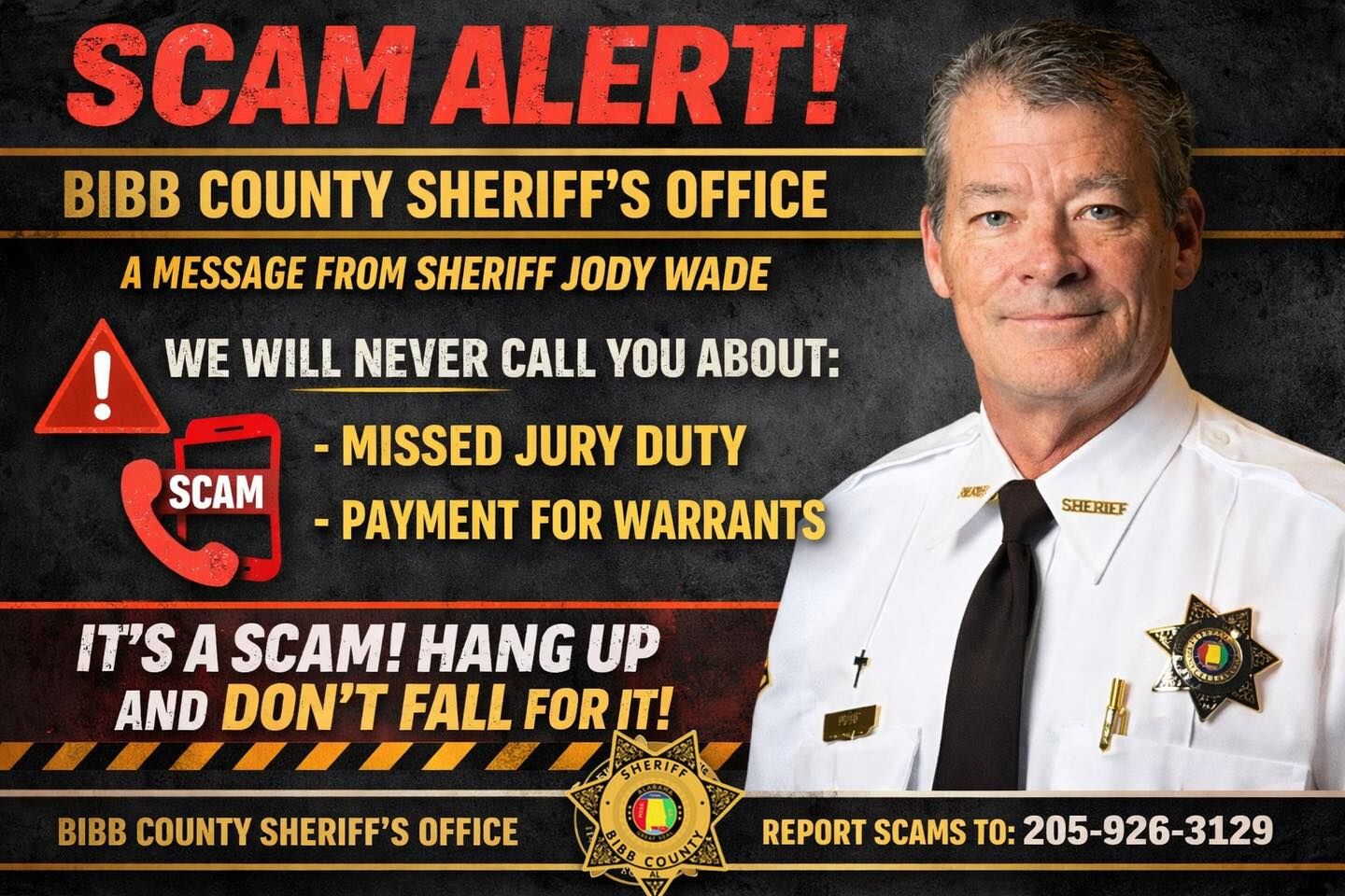 Bibb County Sheriff sounds alarm over scam jury duty phone calls | News ...