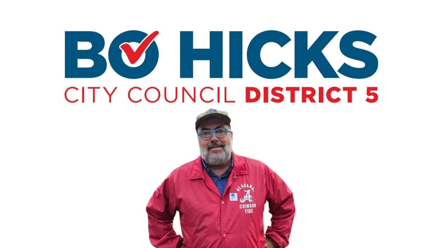 Businessman Bo Hicks enters District 5 Tuscaloosa City Council race ...