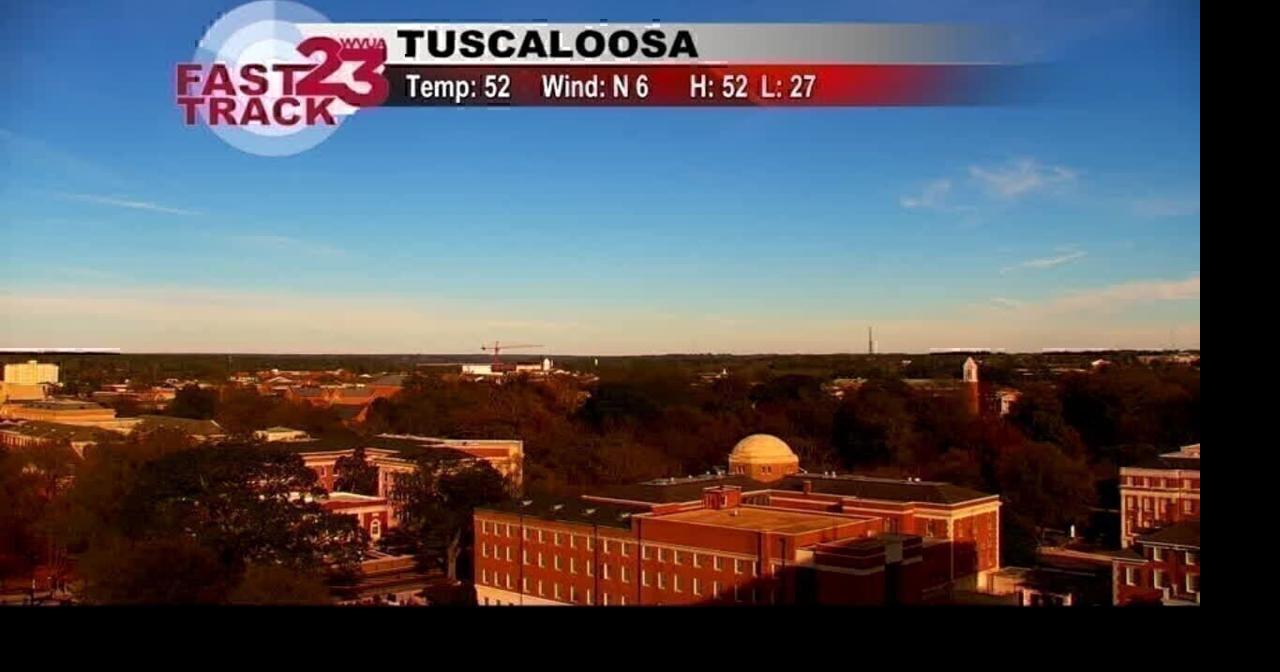 WVUA23 Weather Webcast for Friday PM | Weather | wvua23.com
