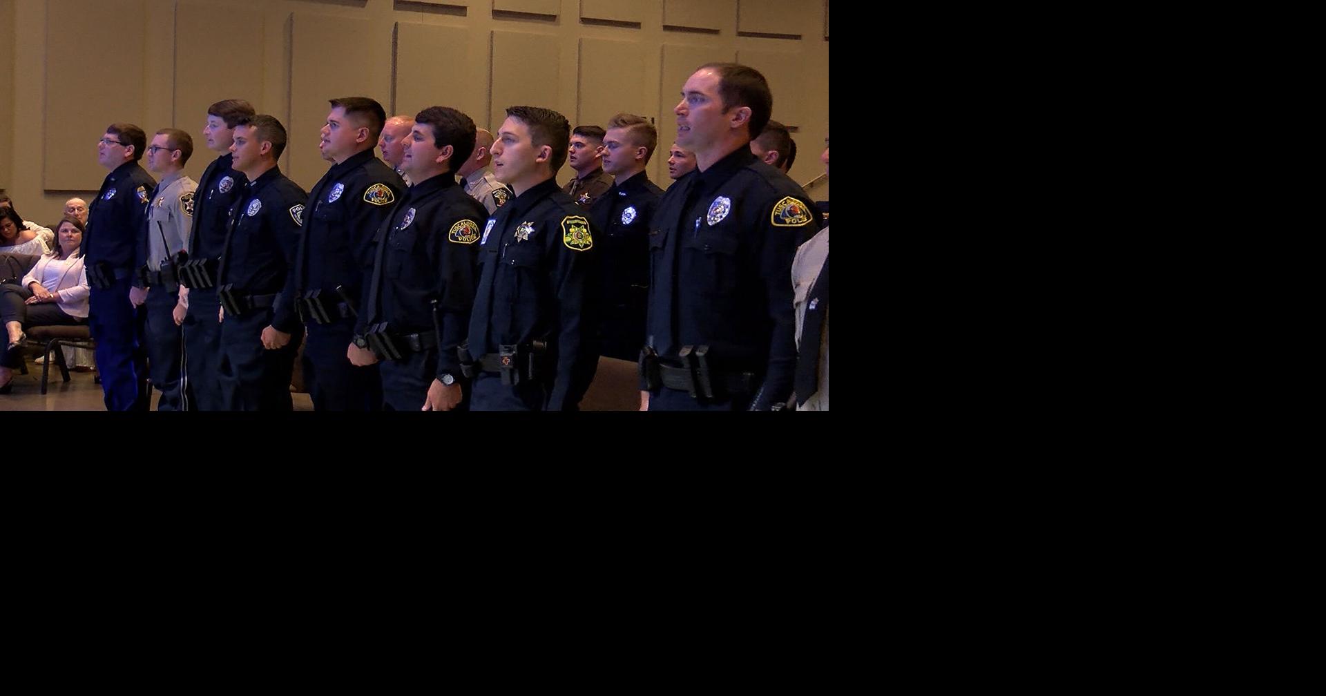 LOCAL LAW ENFORCEMENT ADDS 27 NEW OFFICERS | Archives | wvua23.com