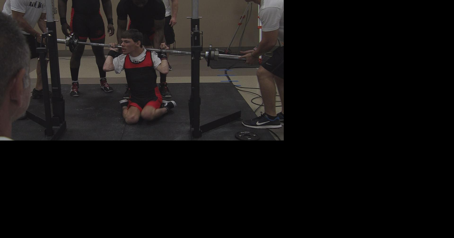 POWERLIFTER CALE GALLOWAY DEFIES THE ODDS | Archives | wvua23.com