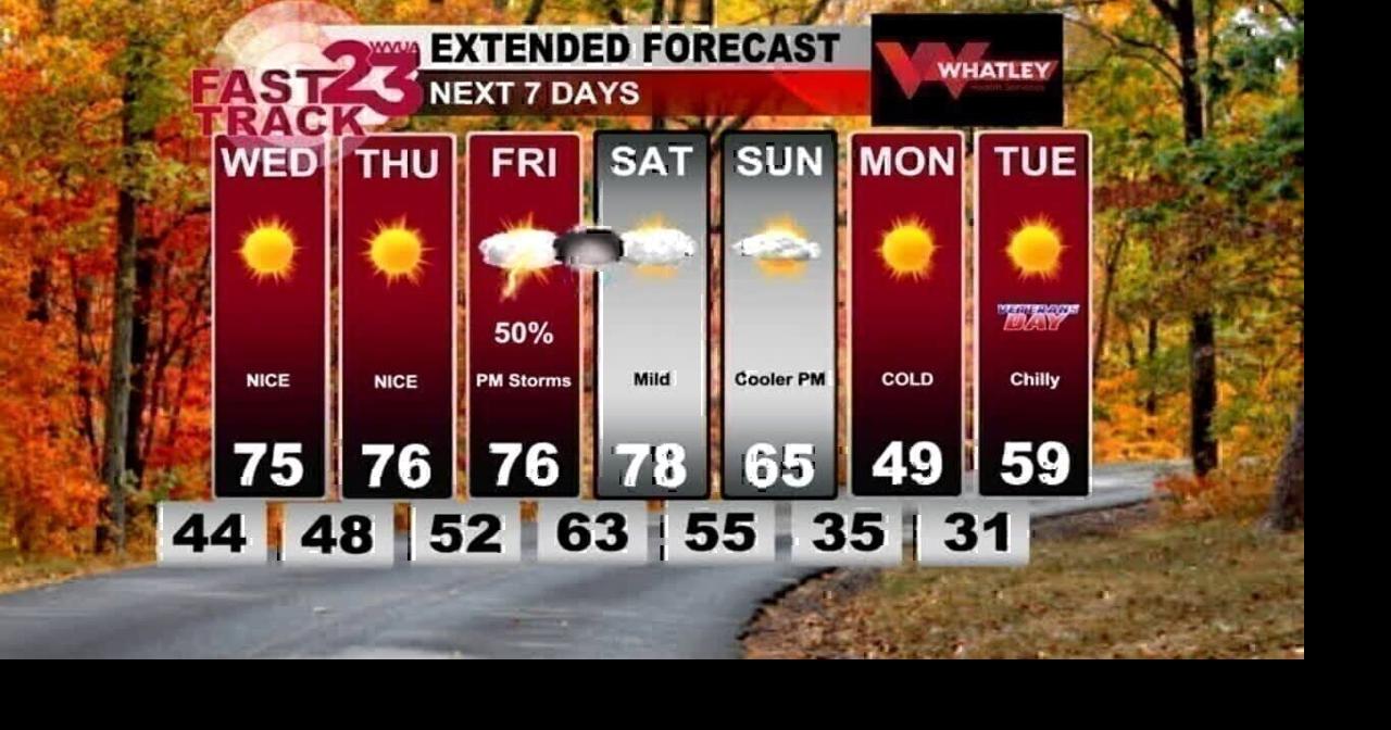 WVUA23 Weather Webcast for Wednesday AM | | wvua23.com