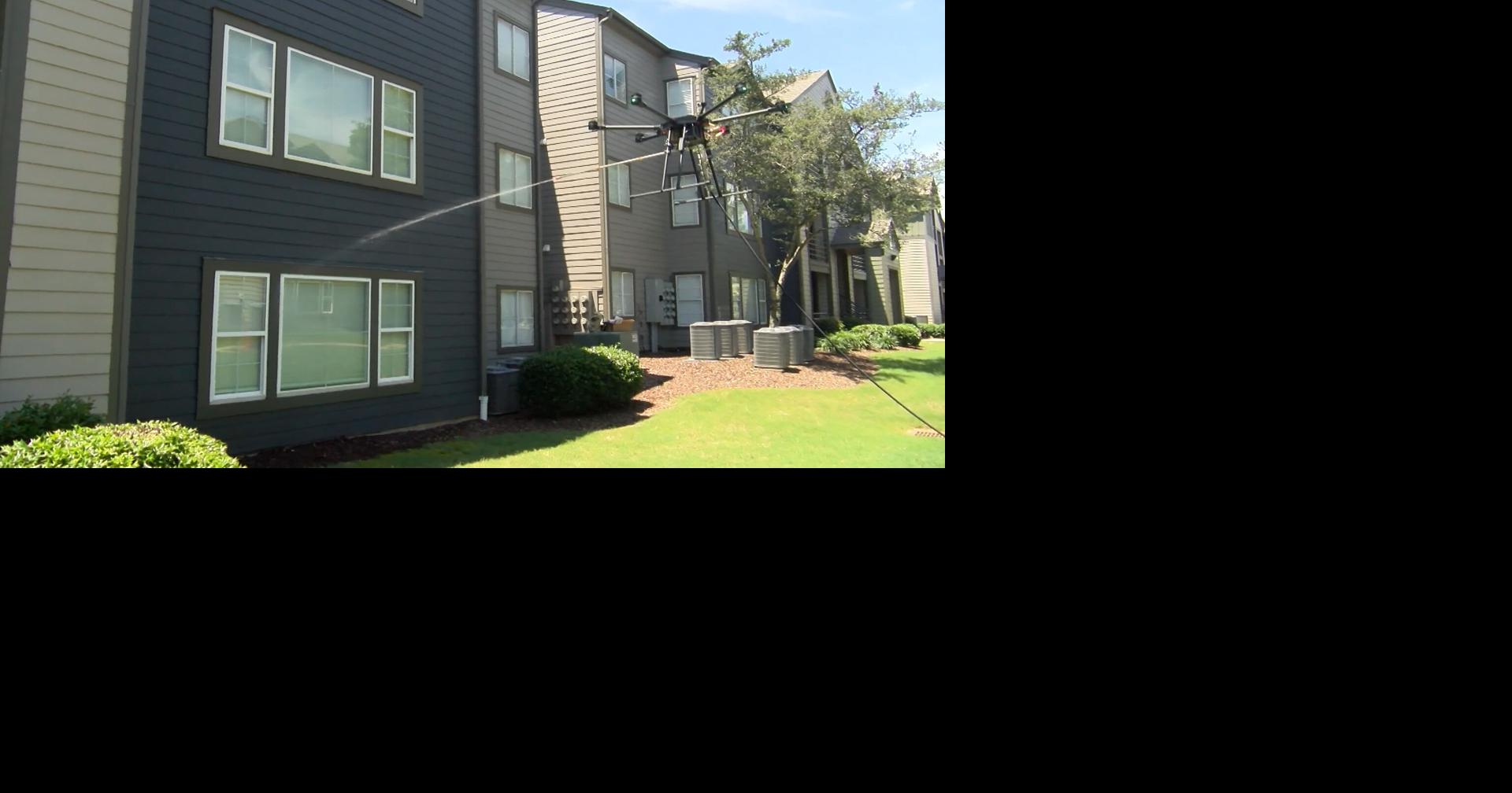 Alabama engineering students are changing the window-washing game. With drones