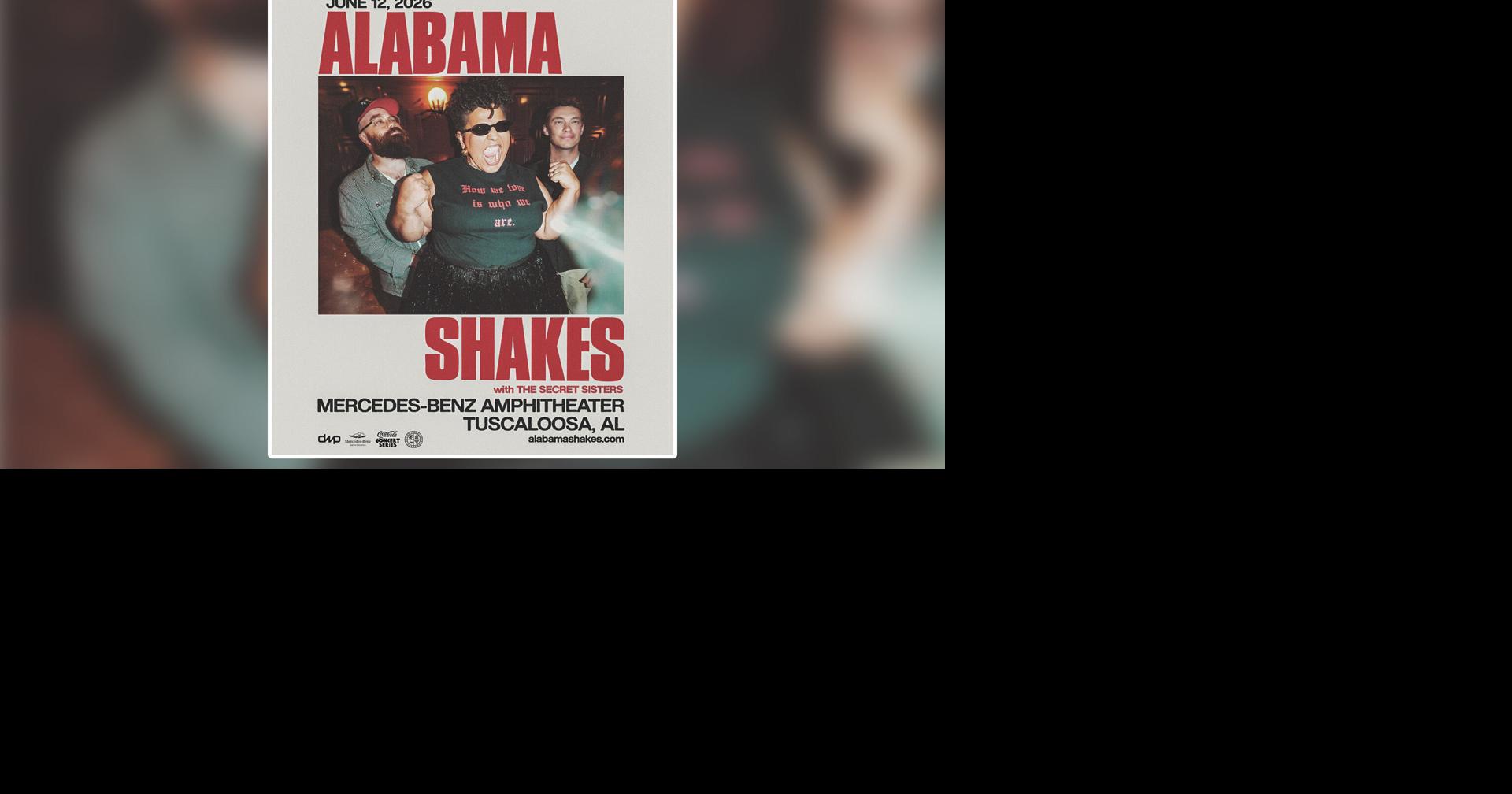 Mercedes-Benz Amphitheater announces 2nd show of 2026 season: Alabama Shakes