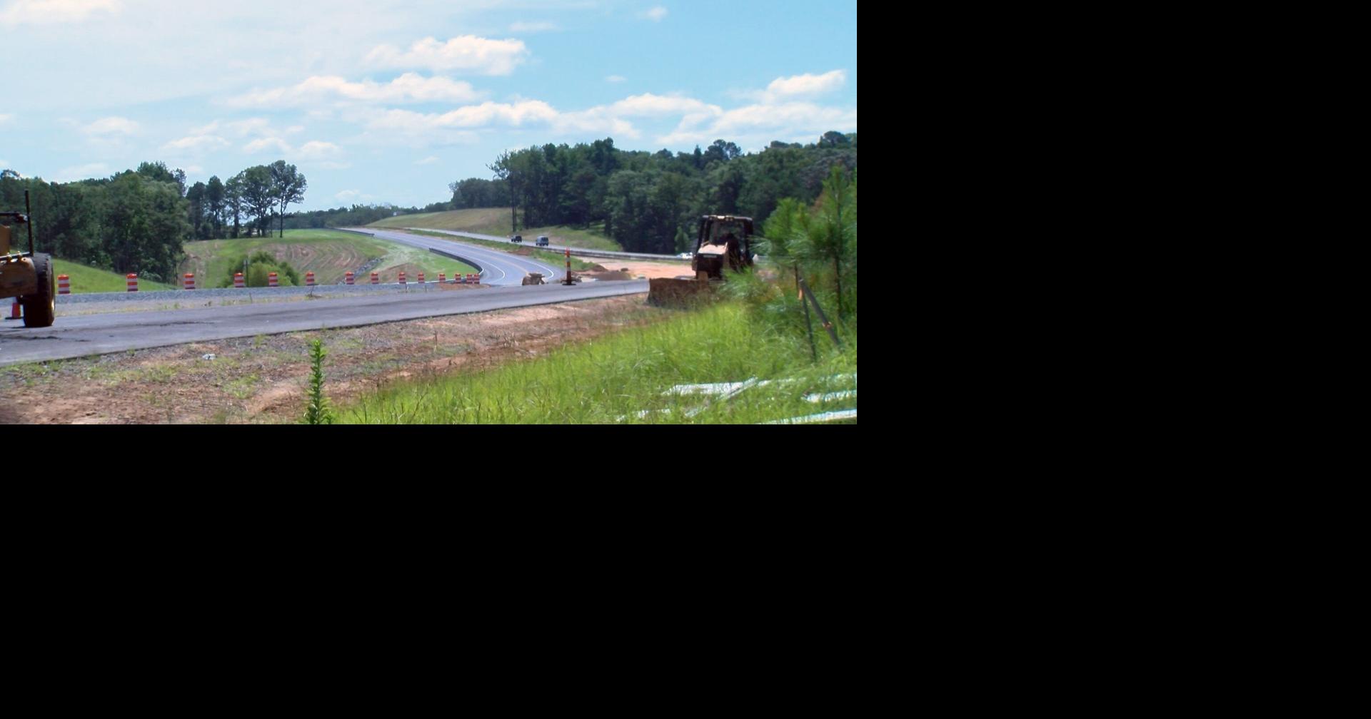 Traffic change at Gordo Bypass