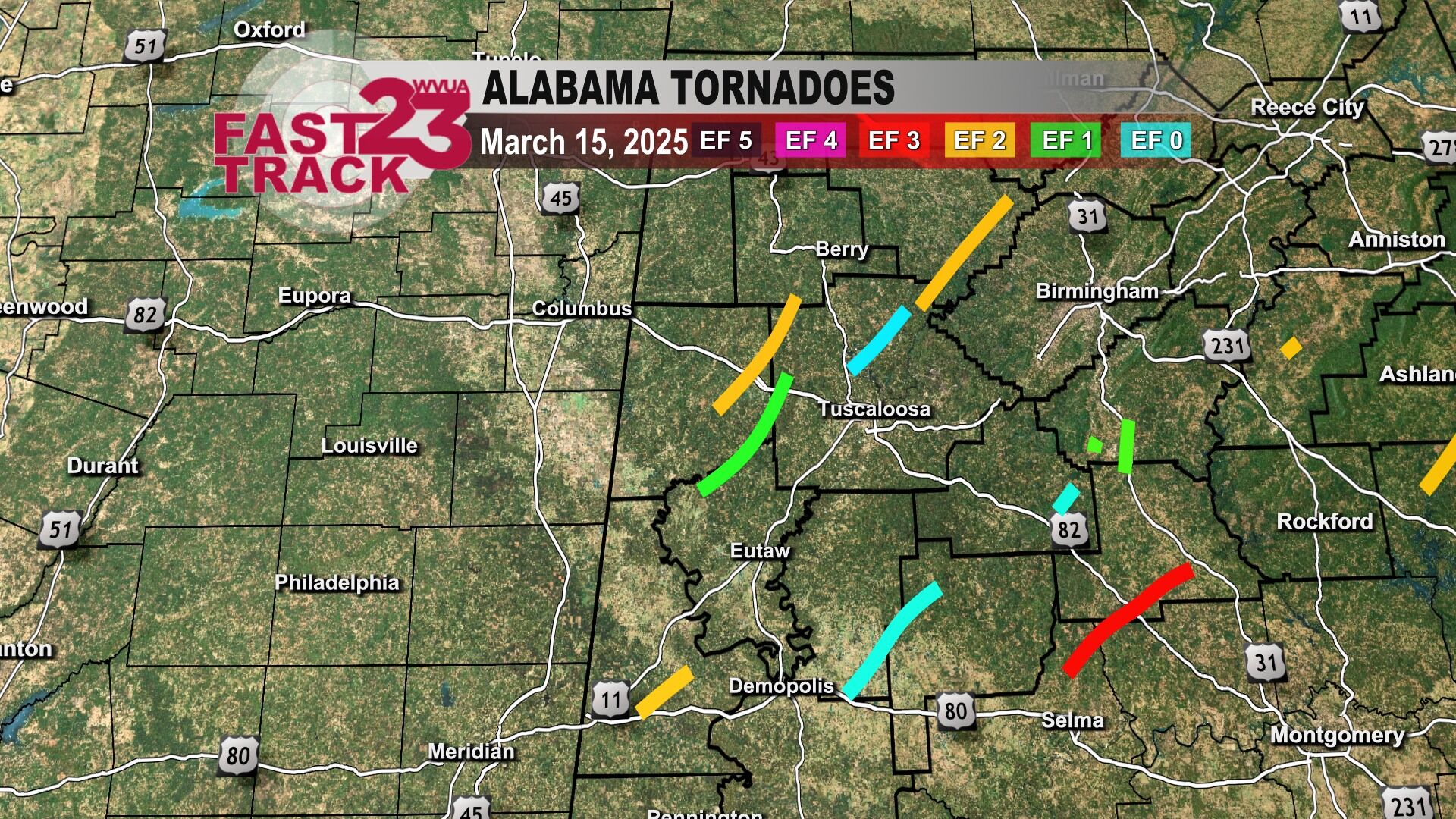 Final Update on Tornado Event from Last Saturday.... March 15th ...