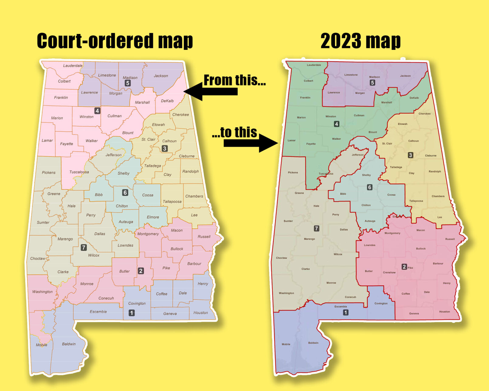 Ivey sets Congressional Special Election for Aug. 11; districts 1, 2, 6 ...