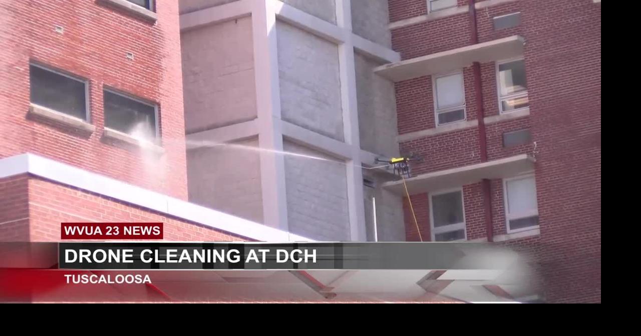 DCH buildings get an outdoor touch-up with help from drones | Local ...