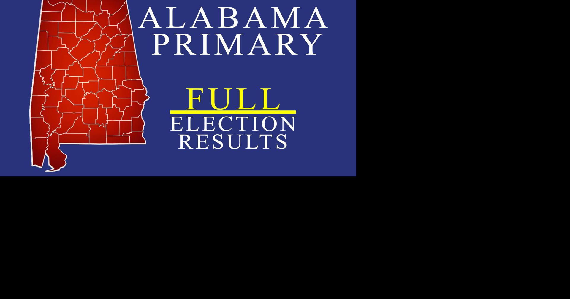 May 19 Alabama Primary: Full election results roundup | News | wvua23.com