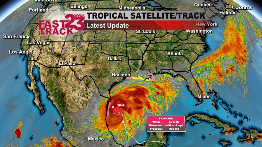 Tropical Storm Francine is Strengthening in the Gulf… Here’s the Latest ...