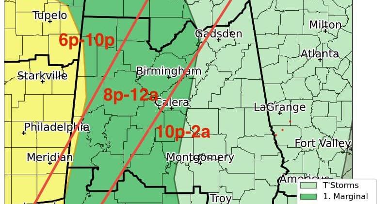 Strong Storms Expected Tonight… Sunday PM Weather Update | Local News ...