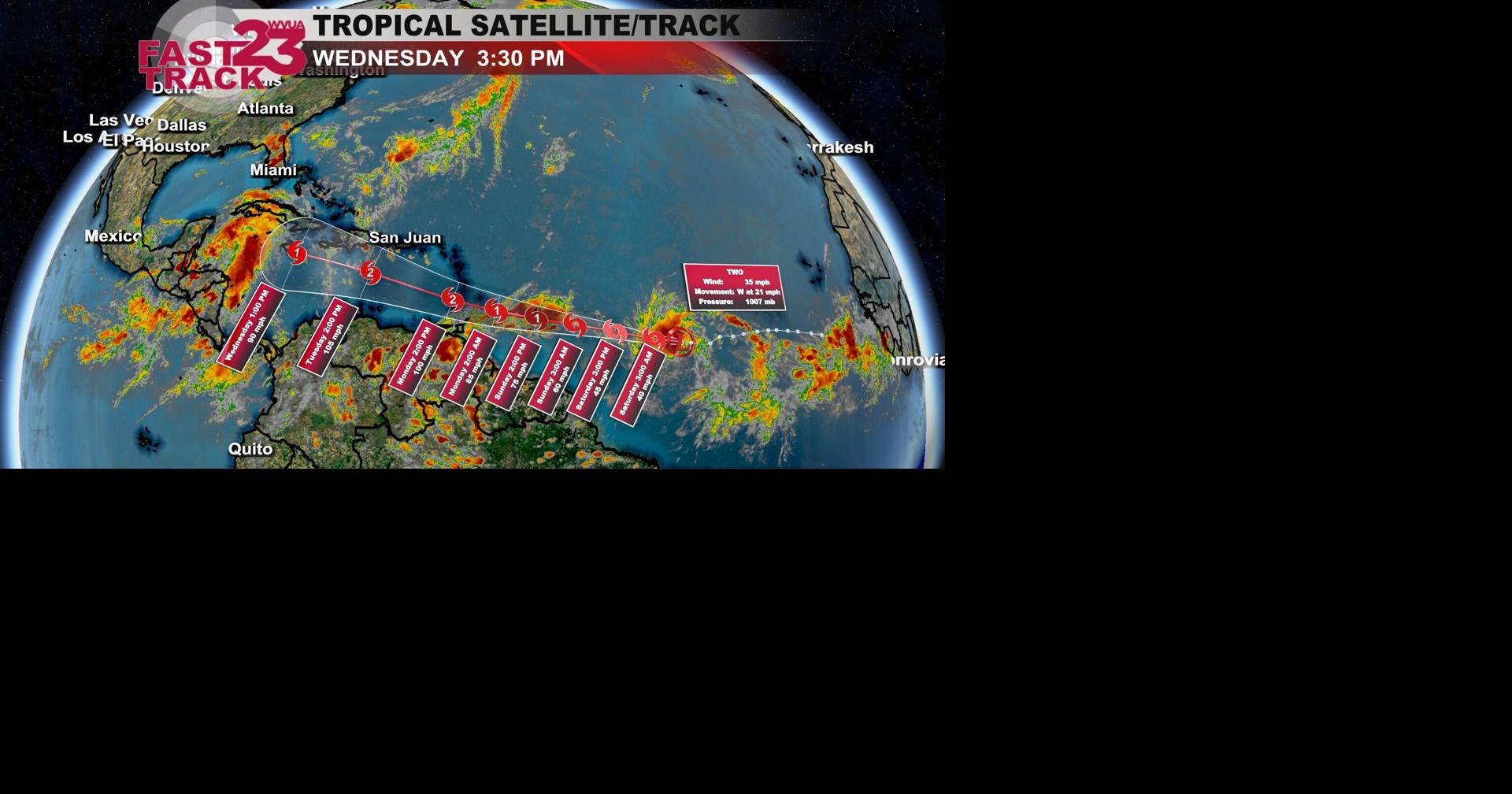 Tropical Depression No. 2 Develops… Watching Carefully | Weather ...