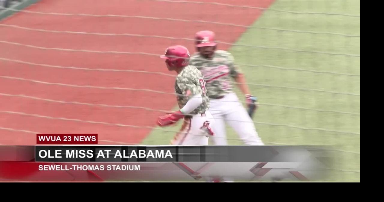 Alabama baseball beats Ole Miss to end regular season