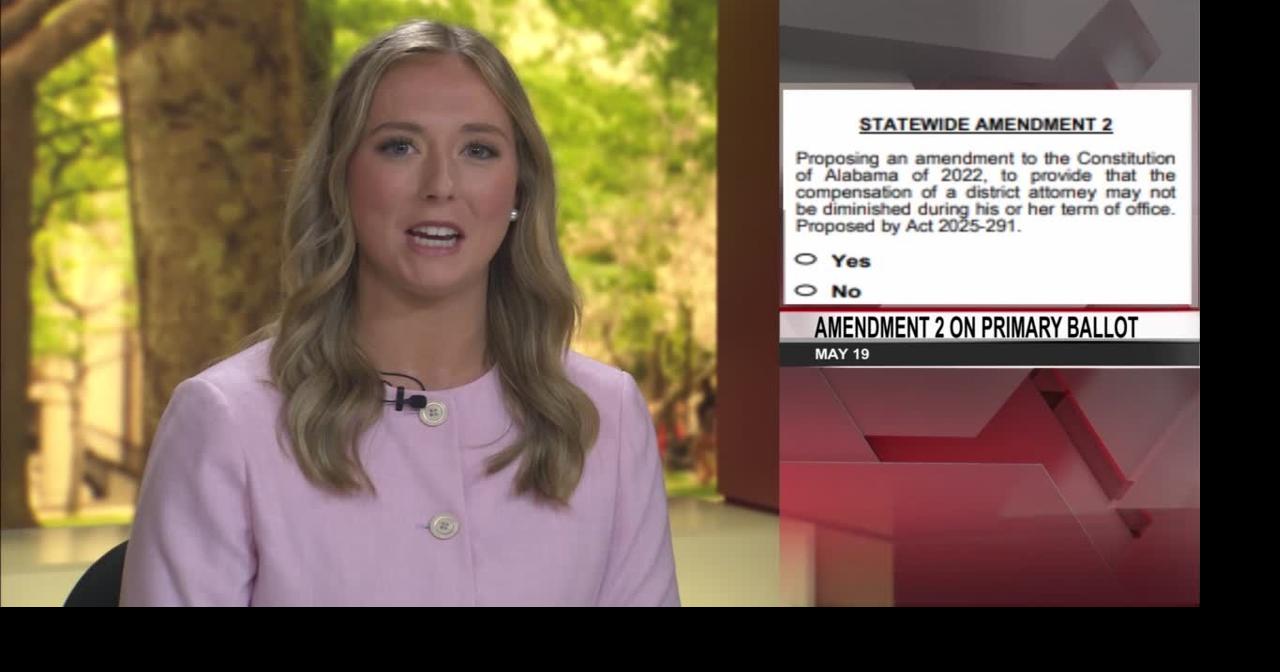 Alabama election clarification on Amendment 2