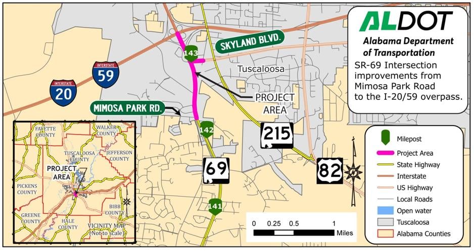 Live on 69 South in Tuscaloosa area? Alabama Department of ...