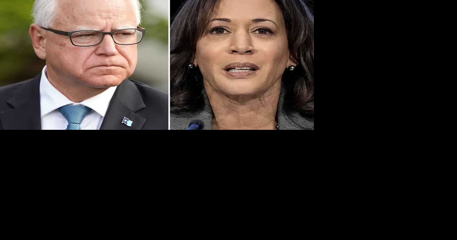 Harris and Minnesota Gov. Tim Walz will debut as the 2024 Democratic ...