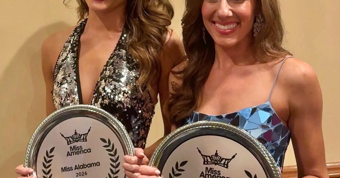 Second night of Miss Alabama competition bring sequins, sisters to the state