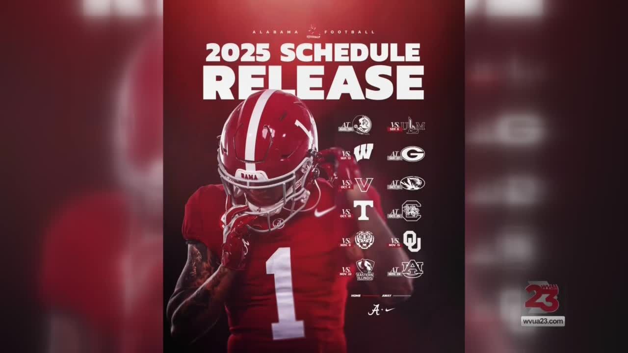 Alabama Football has officially set the date for its highly anticipated