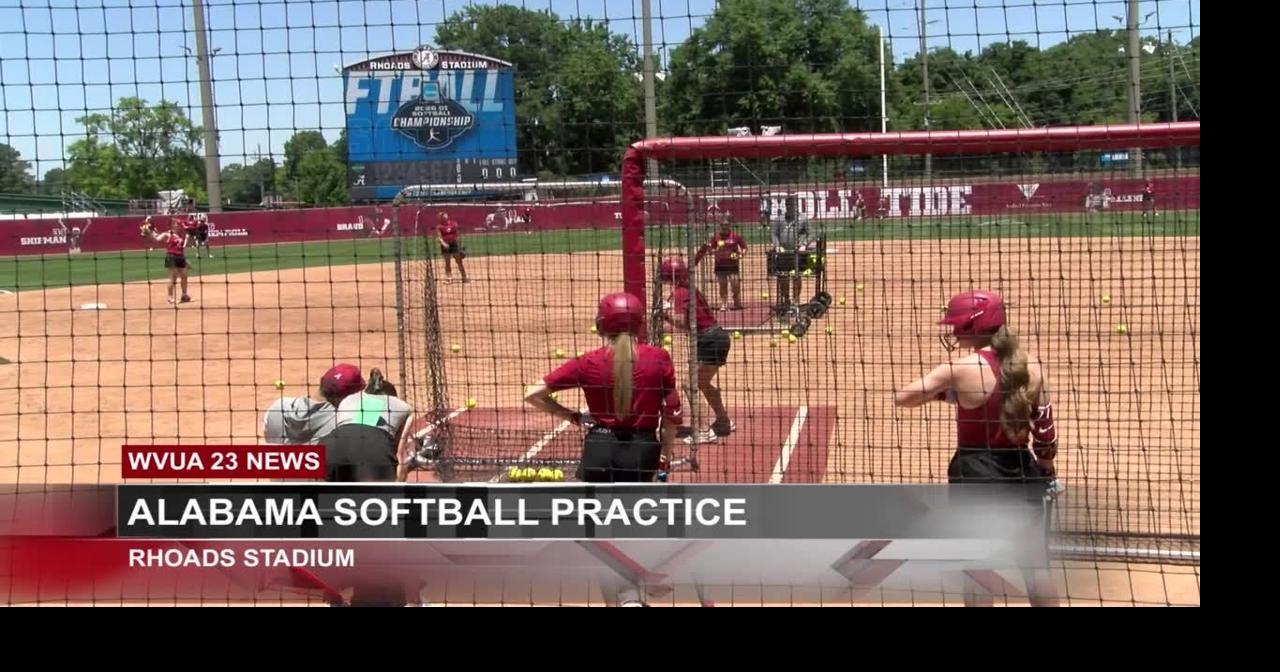 Alabama softball prepares for Tuscaloosa regional