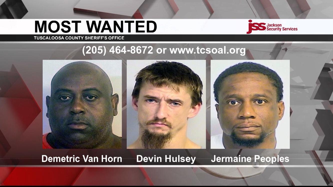 Tuscaloosa's Most Wanted Jan. 23, 2025 Crime