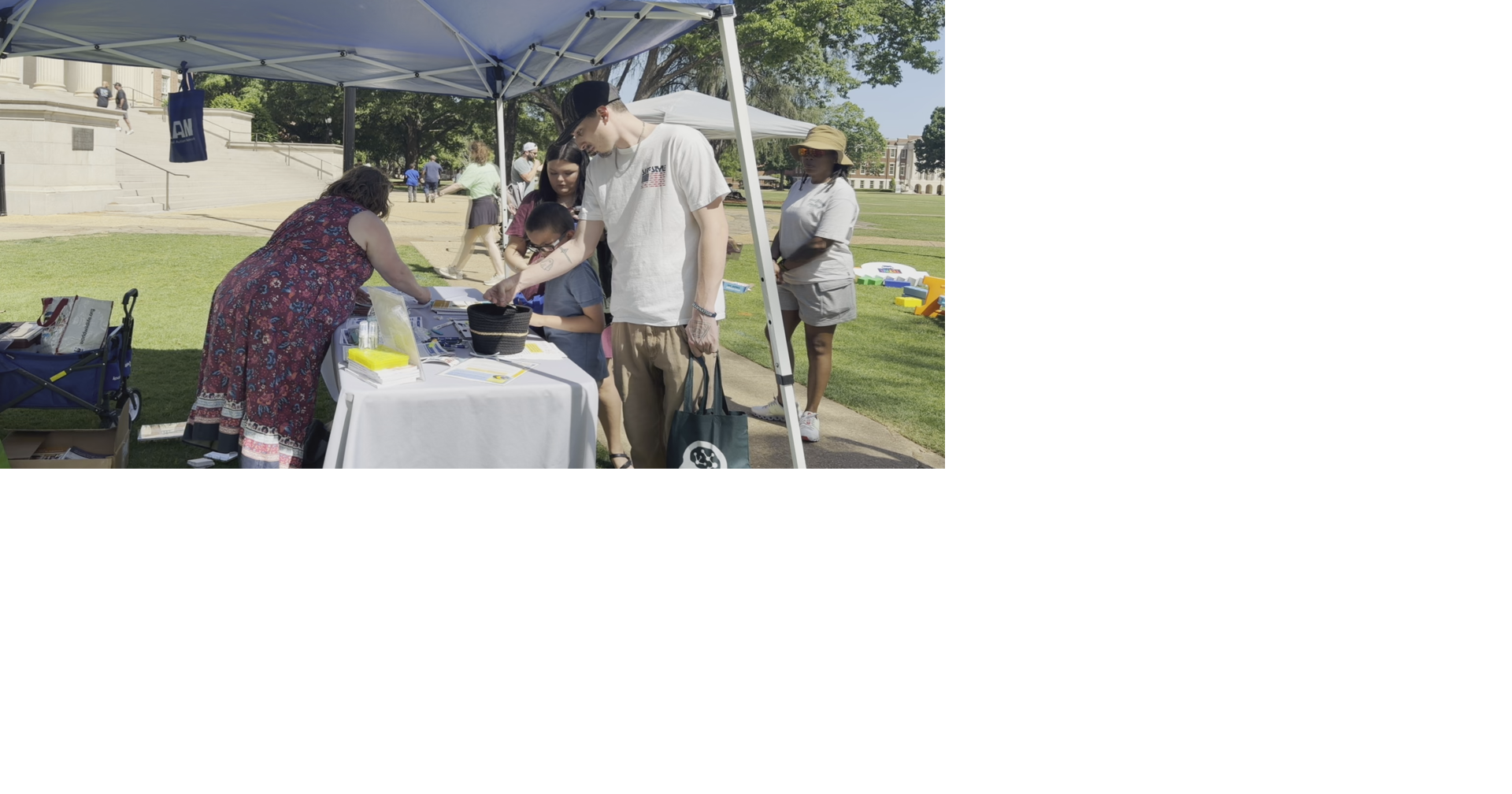 Autism Support of Alabama hosted a 'Walk for Autism' on the quad