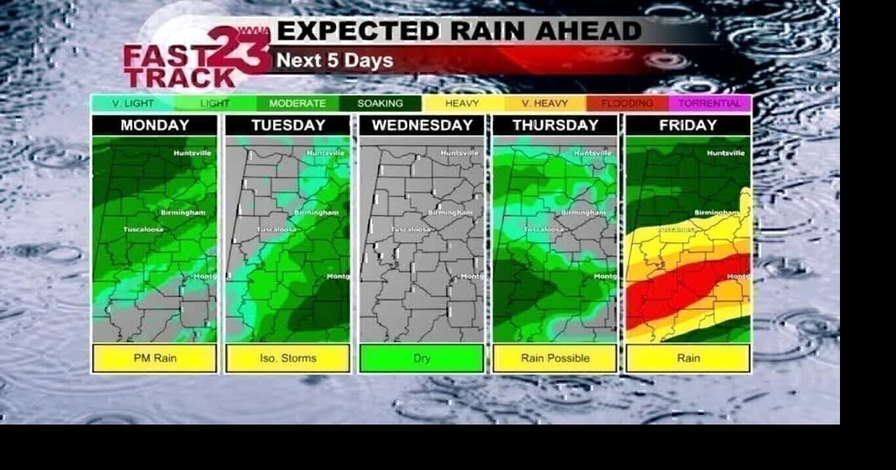 WVUA23 Weather Webcast for Sunday PM | Weather | wvua23.com