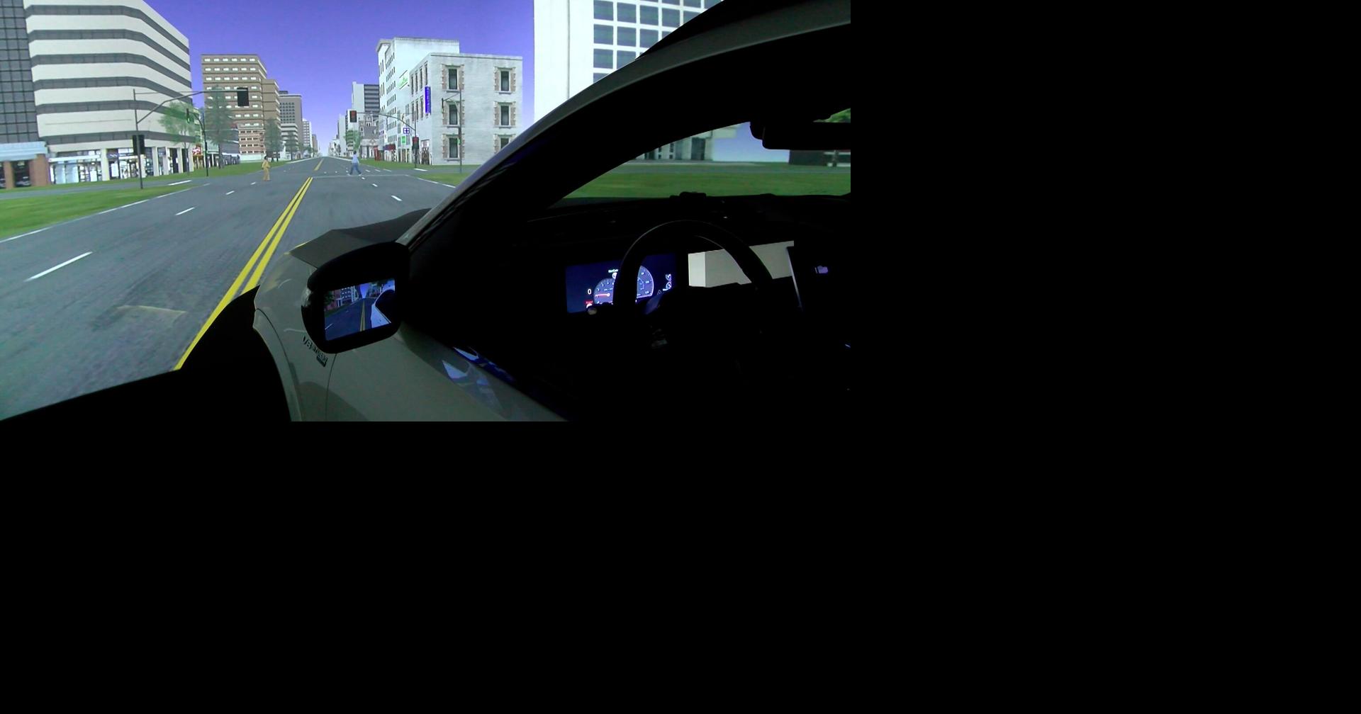Simulator at University of Alabama driving research for safer roads