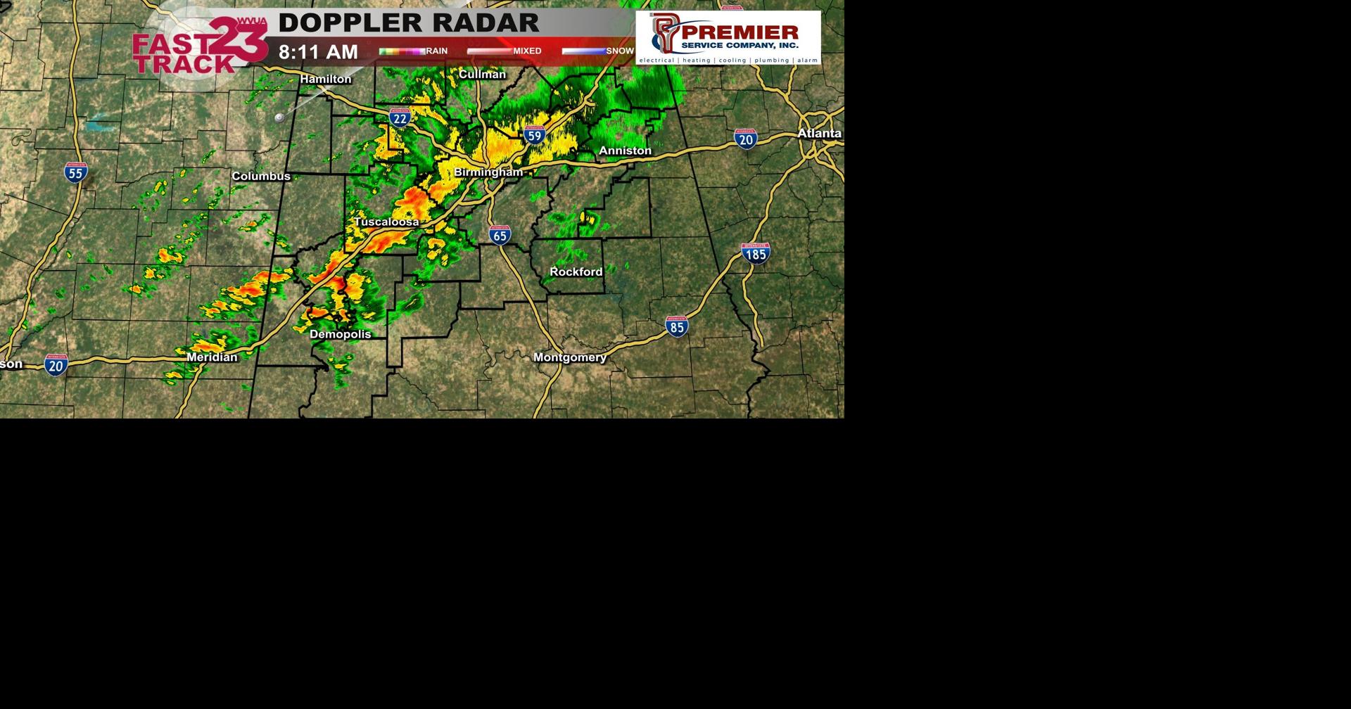 8:15AM Tuesday Severe Weather Update