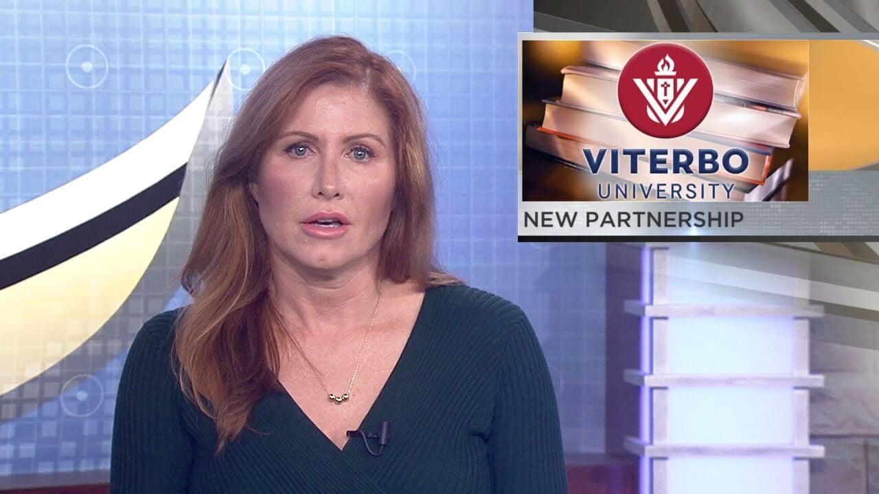 Viterbo, Regis Sign Educational Partnership | Video | Wxow.com