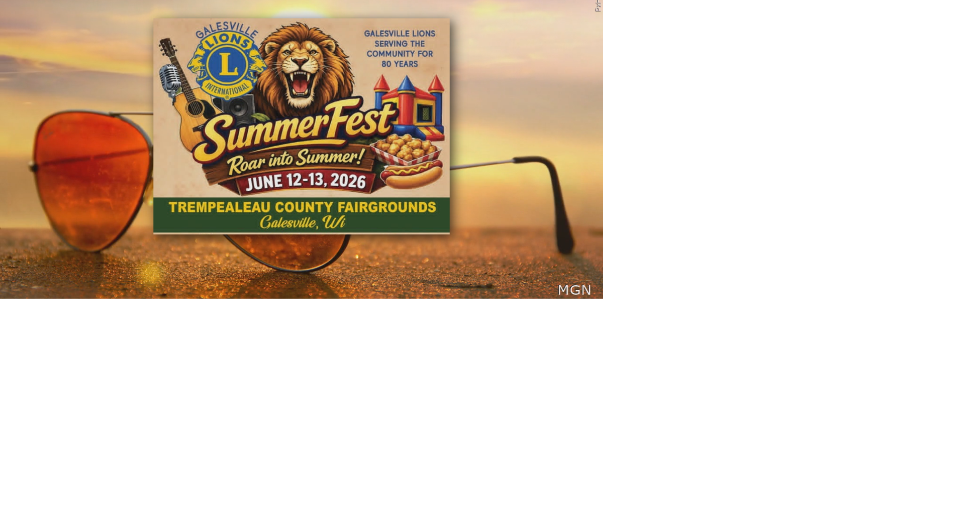 Galesville Lions ready to roar with first ever SummerFest