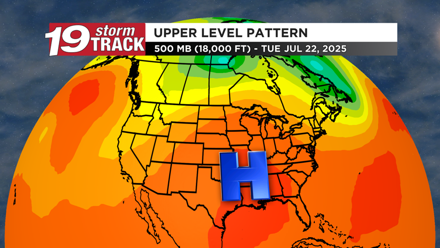 Hot and very humid days ahead along with a few storm chances mixed in ...