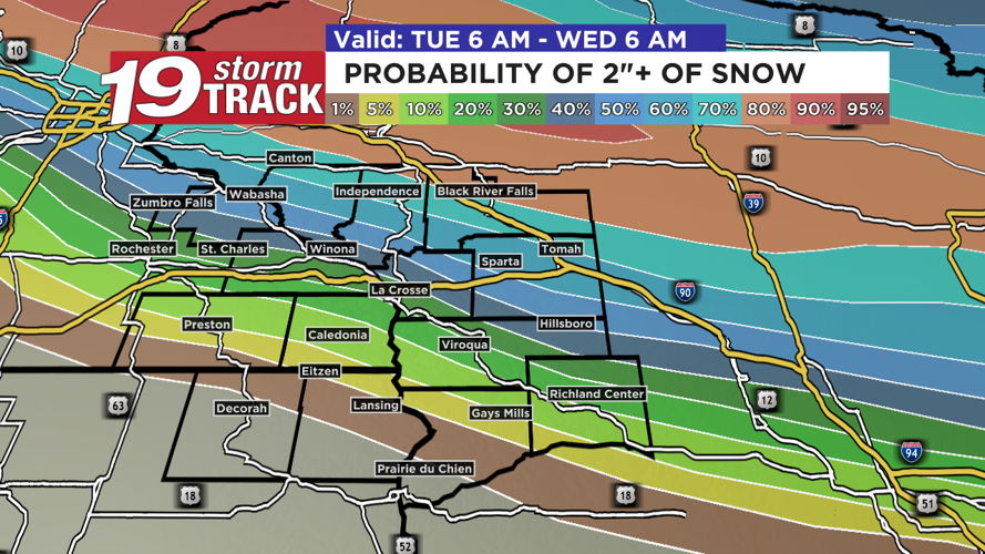 A wintry mess on Tuesday with freezing rain, snow, and a wintry mix ...