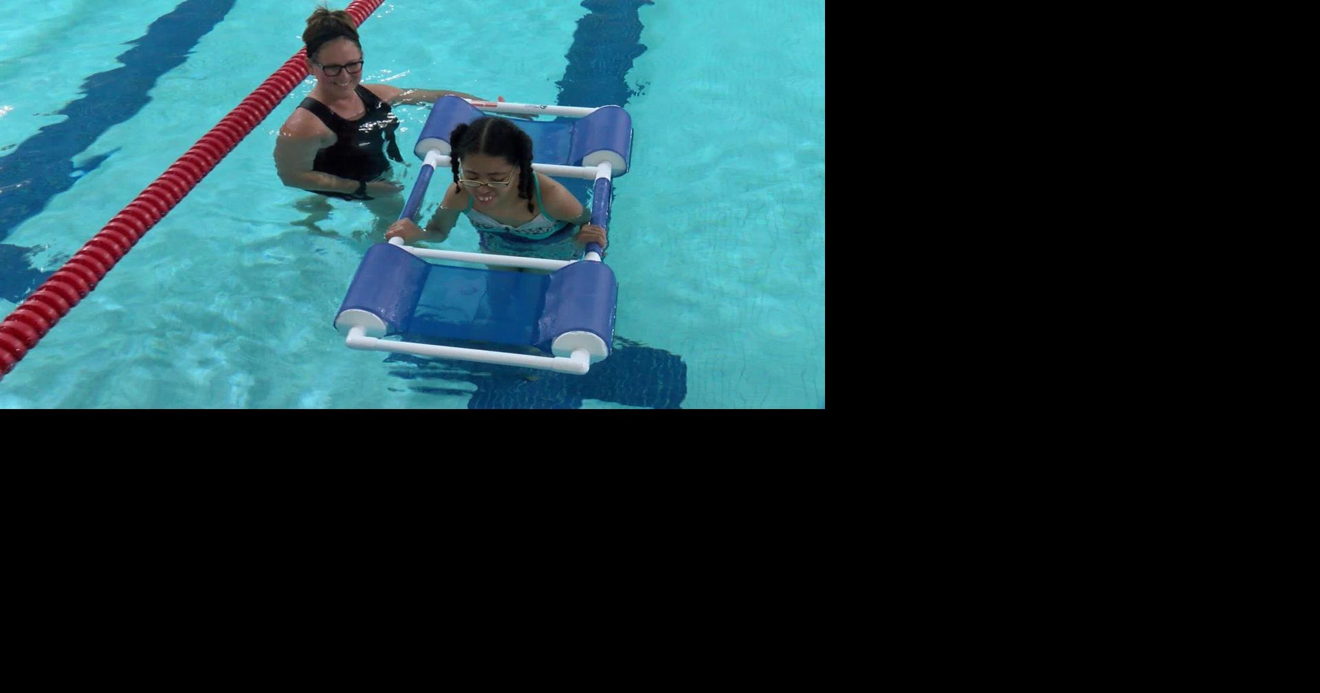 Adaptive PE students show off their swimming skills | News | wxow.com