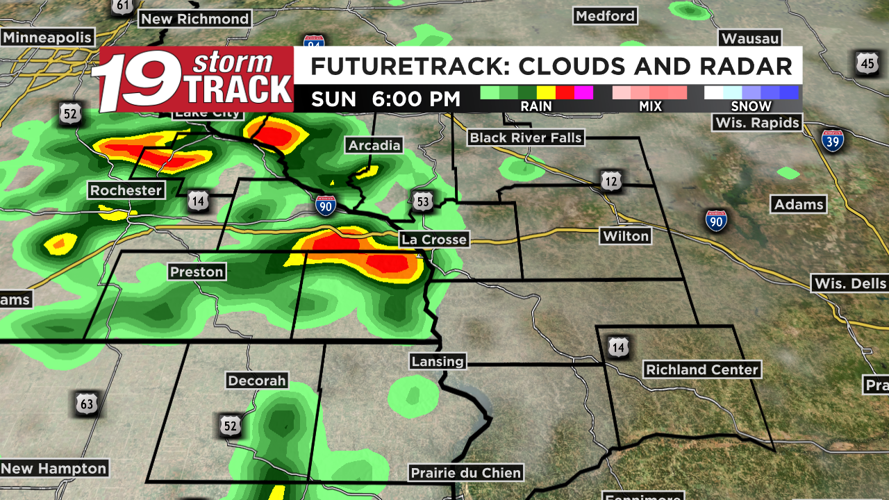 Father's Day Weekend continues to have chances for rain as humidity ...