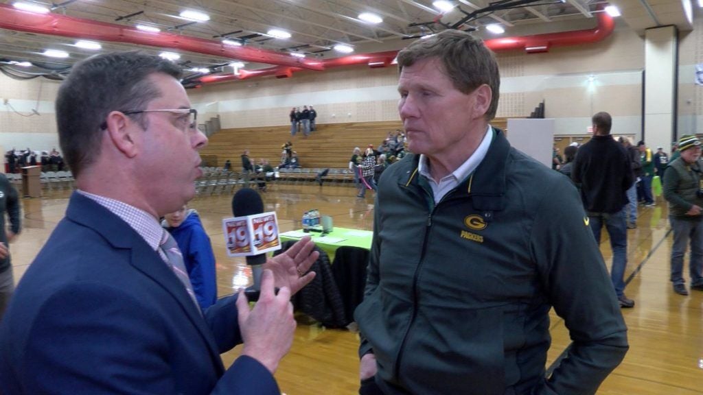 Green Bay Packers president and chief executive officer Mark Murphy:  Bleacher Report article's alleged conversation with quarter