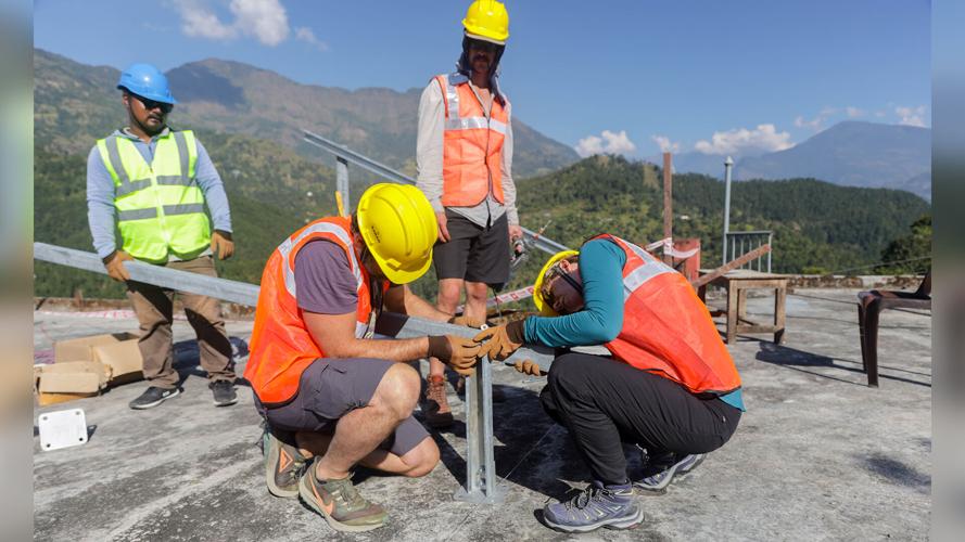 Farmers helping farmers: Co-op helps power up fellow dairy co-op in Nepal