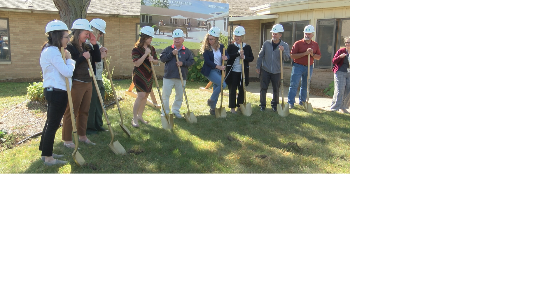 Hillview breaks ground on $19.6 million in Renovations | News | wxow.com