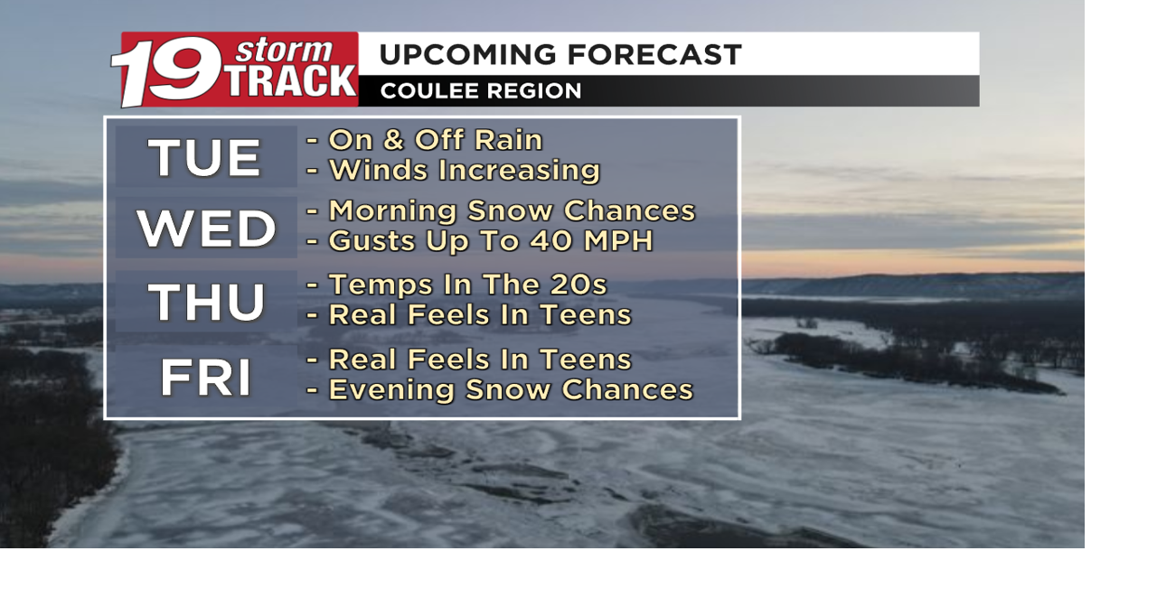 Snow Wednesday morning; Cold and blustery for the holidays | Top ...