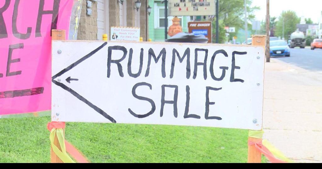 The 70 mile long Rummage Along the River Garage sale bring economic