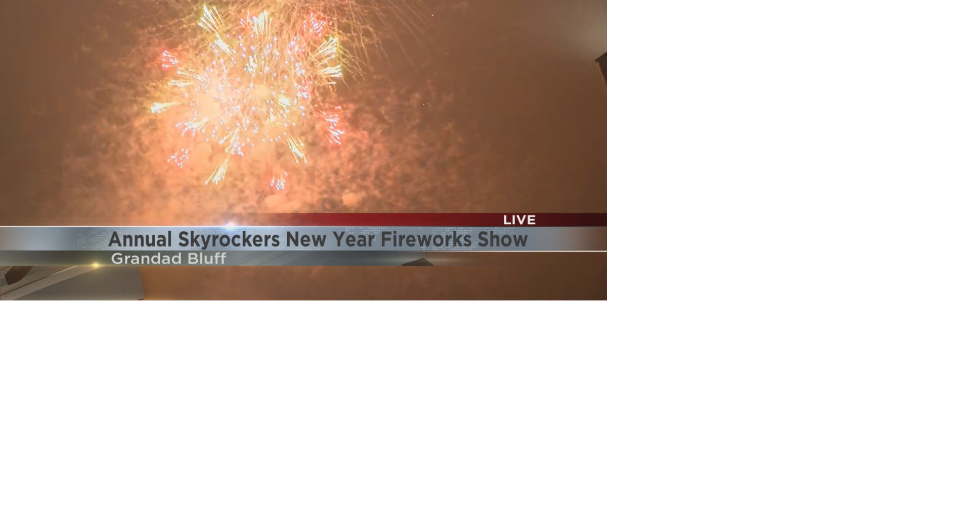 La Crosse Skyrockers bring in the new year with a bang