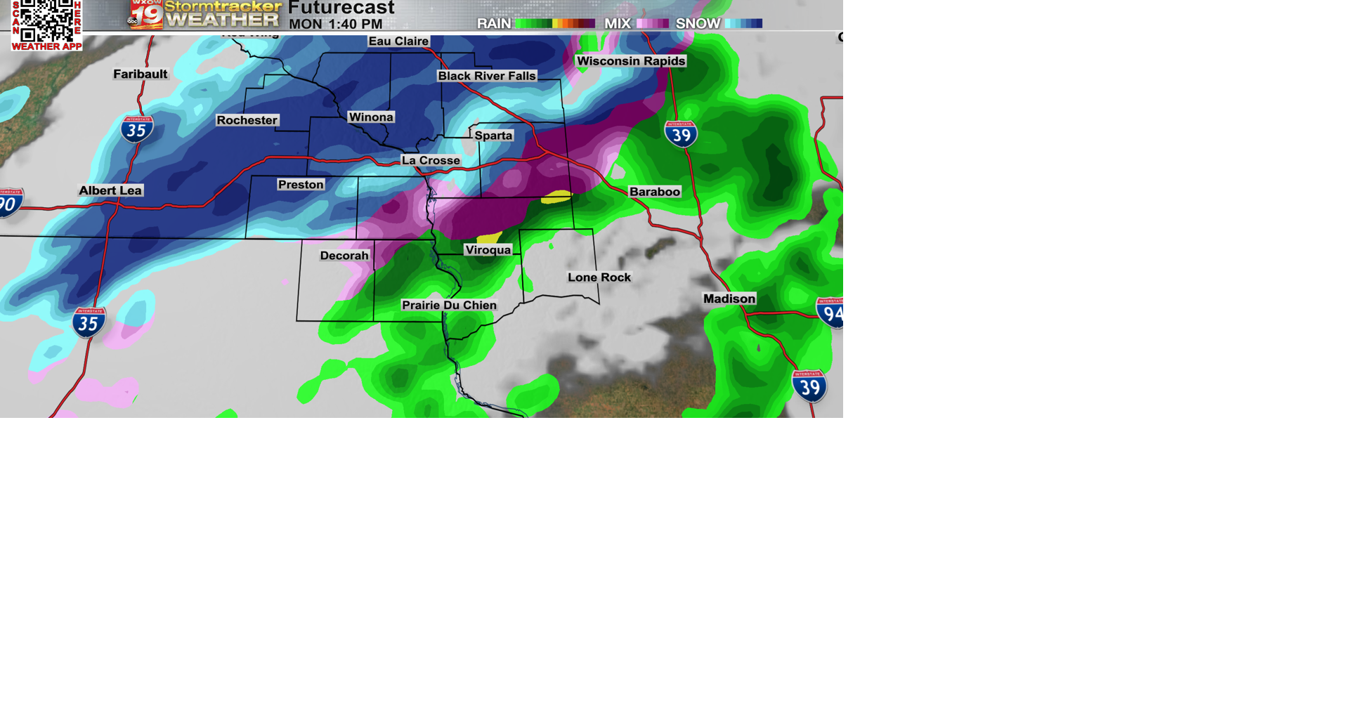 A cold front gives us cooler temps and rain showers for Monday | Top ...