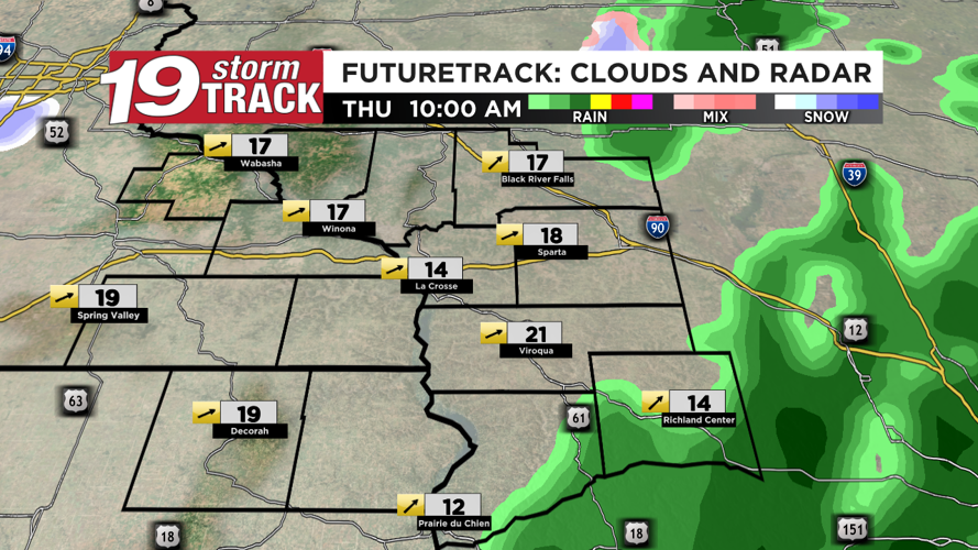 Thursday morning rain with snow and possibly slippery stretches in the ...