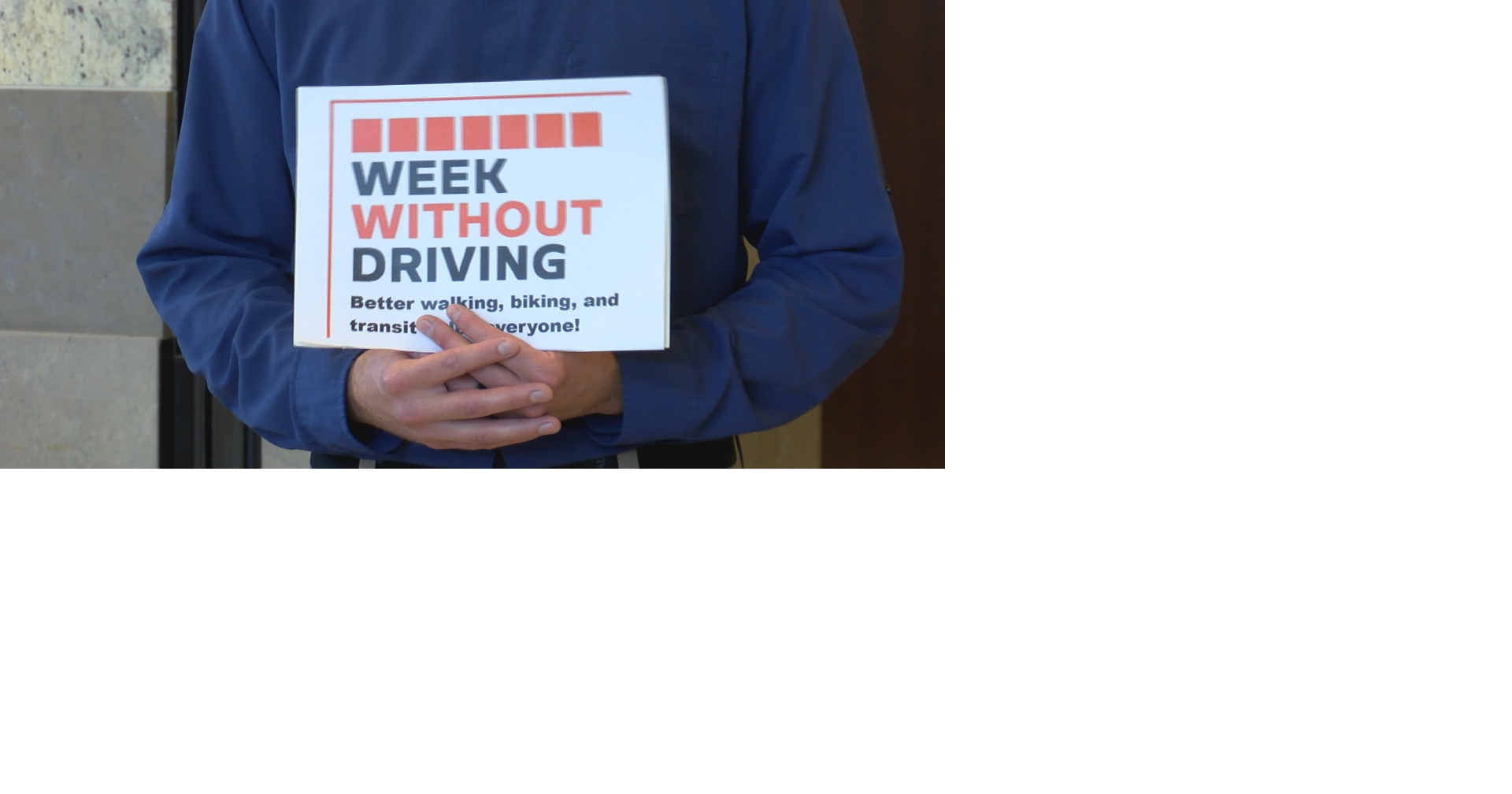 Community kicks off National Week Without Driving