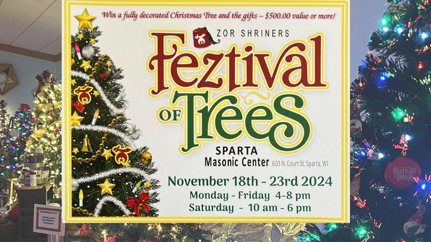 Win a fully decorated tree at the Zor Shriners FeZtival of Trees event