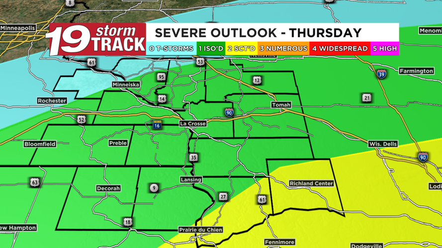 A wintry mix Thursday morning turns to strong to severe storms in ...