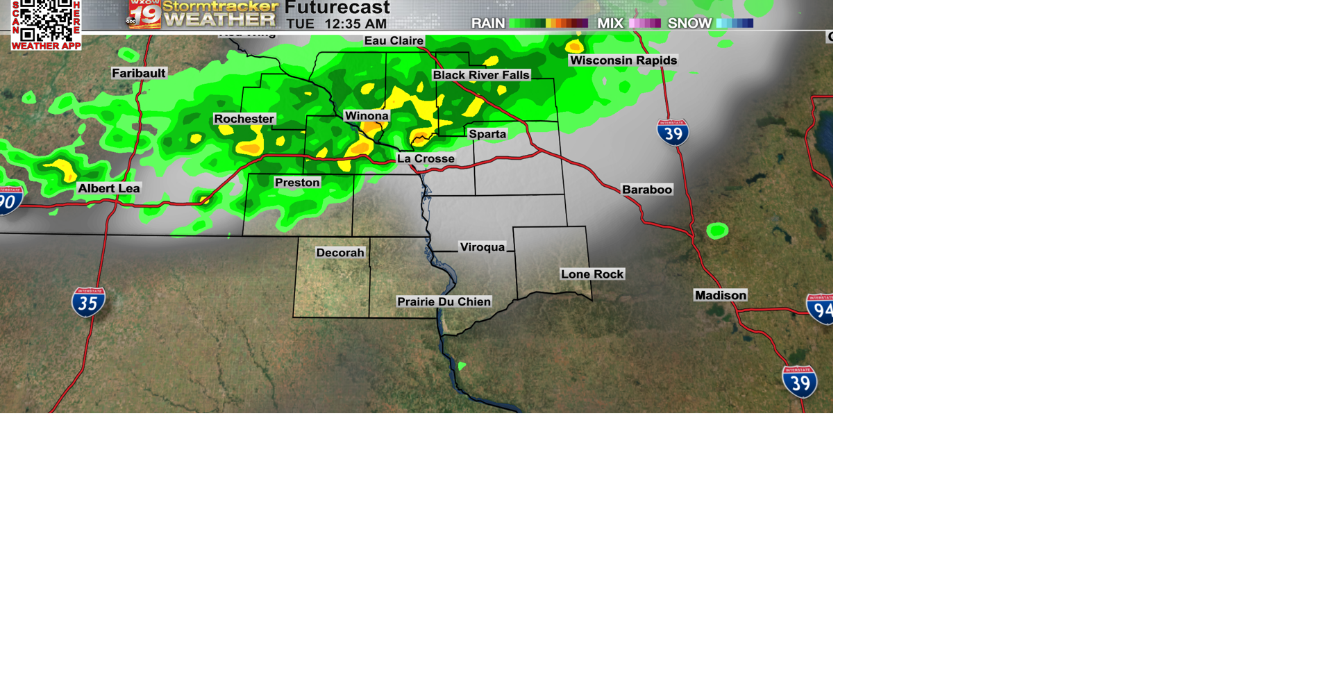 Overnight showers and thunderstorms with chances for patchy fog | Top ...