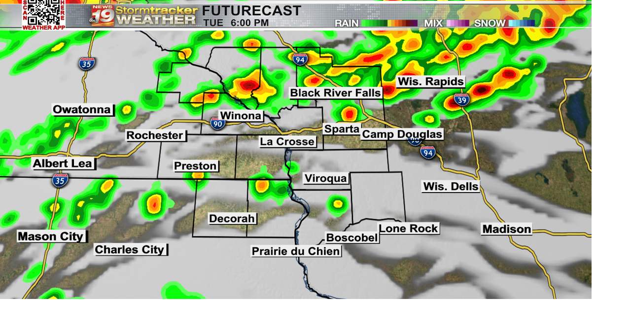 Showers, gusty winds and warm highs for the middle of the week | 19 ...