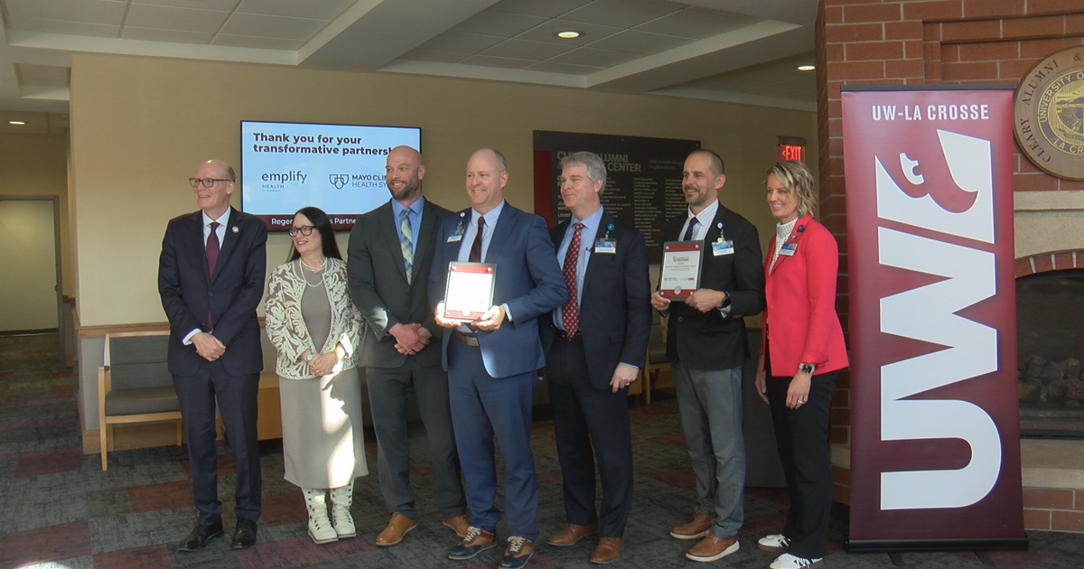 Emplify by Gundersen and Mayo Clinic Health System awarded the UW