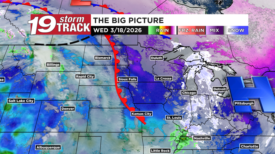 Warmer temperatures ahead along with periods of low clouds and fog the ...