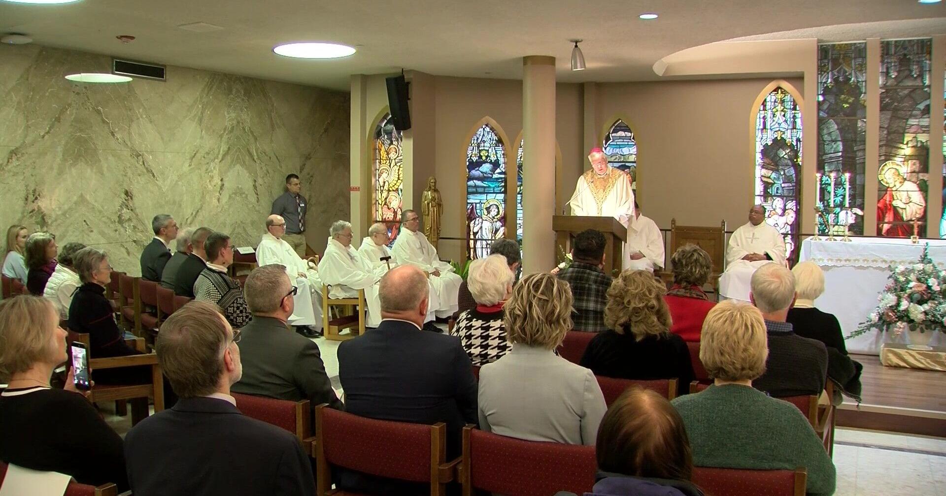 Decommissioning service held for Saint Francis Chapel